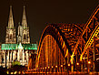 Fotos Kölner Dom hinter der Hohenzollernbrücke | Köln