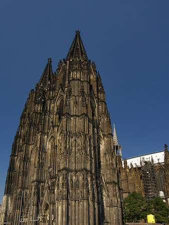 Südwestfassade des Kölner Doms Foto 