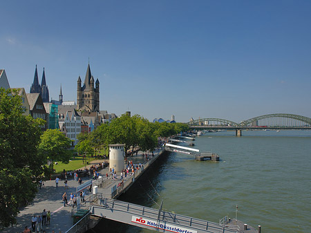 Foto Frankenwerft am Rhein