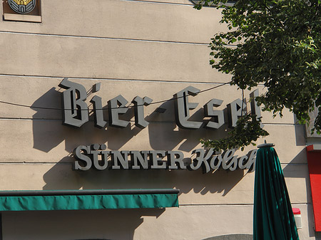 Foto Schriftzug Bieresel - Köln